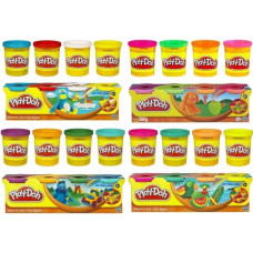Пластилин Play-Doh, 4 банки (в ассортименте) Пластилин Play-Doh, 4 банки (в ассортименте)