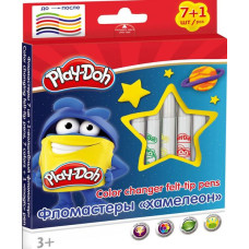 Фломастеры Play-Doh Меняющие цвет, 8 шт. Фломастеры Play-Doh Меняющие цвет, 8 шт.