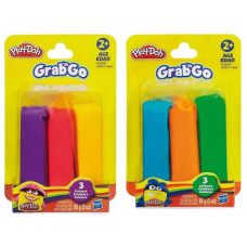 Пластилин "Плей-До" Grab'n Go, 3 цвета Пластилин "Плей-До" Grab'n Go, 3 цвета