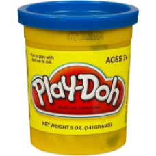 Баночка пластилина Play-Doh (141 г), синий Баночка пластилина Play-Doh (141 г), синий