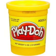 Баночка пластилина Play-Doh (141 г), желтый Баночка пластилина Play-Doh (141 г), желтый