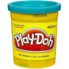 Баночка пластилина Play-Doh (141 г), голубой Баночка пластилина Play-Doh (141 г), голубой