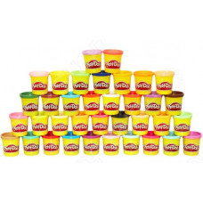 Набор большой пластилина Play-Doh (36 банок) Набор большой пластилина Play-Doh (36 банок)