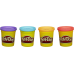 Пластилин Play-Doh, 4 банки (темно - синий, оранжевый, бирюзовый, салатовый) Пластилин Play-Doh, 4 банки (темно - синий, оранжевый, бирюзовый, салатовый)